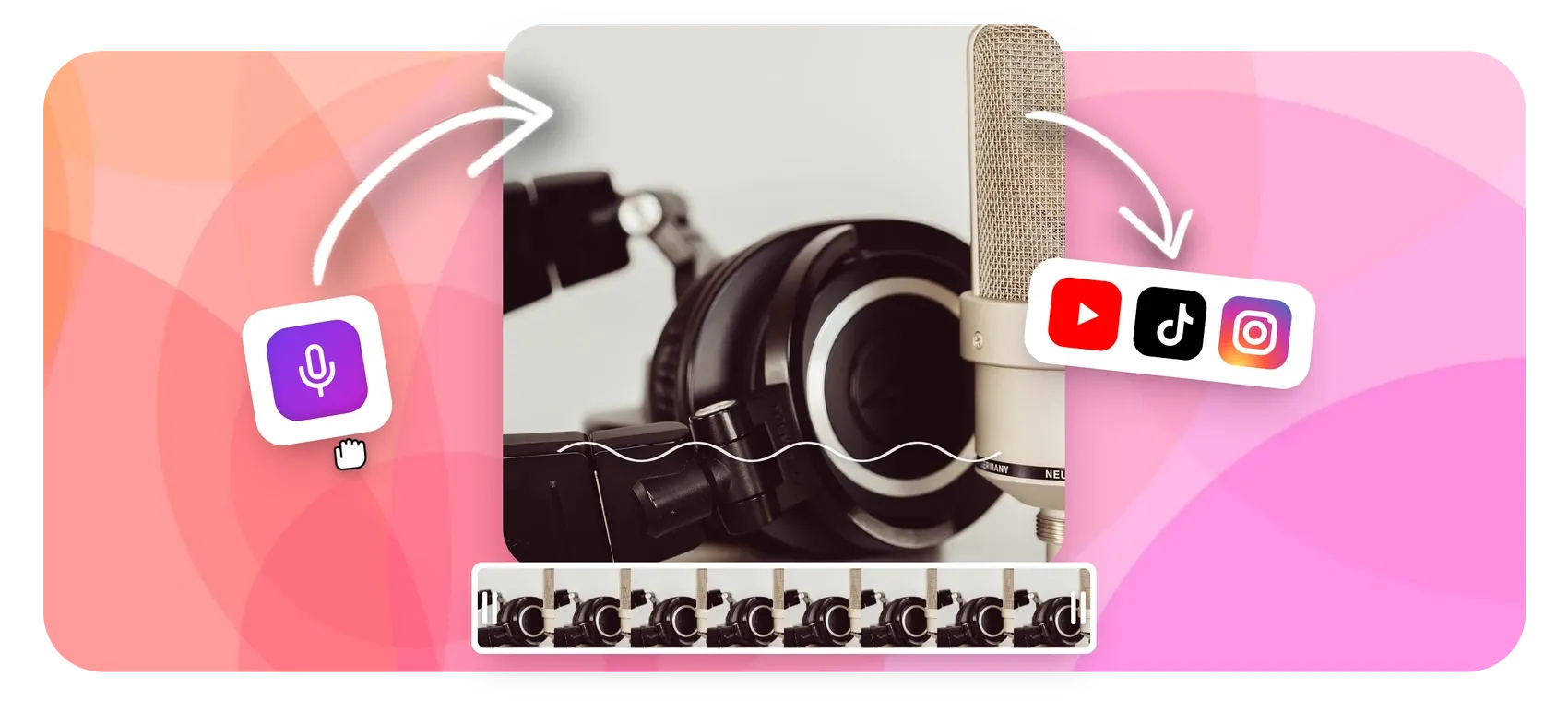 Add a voiceover to a video