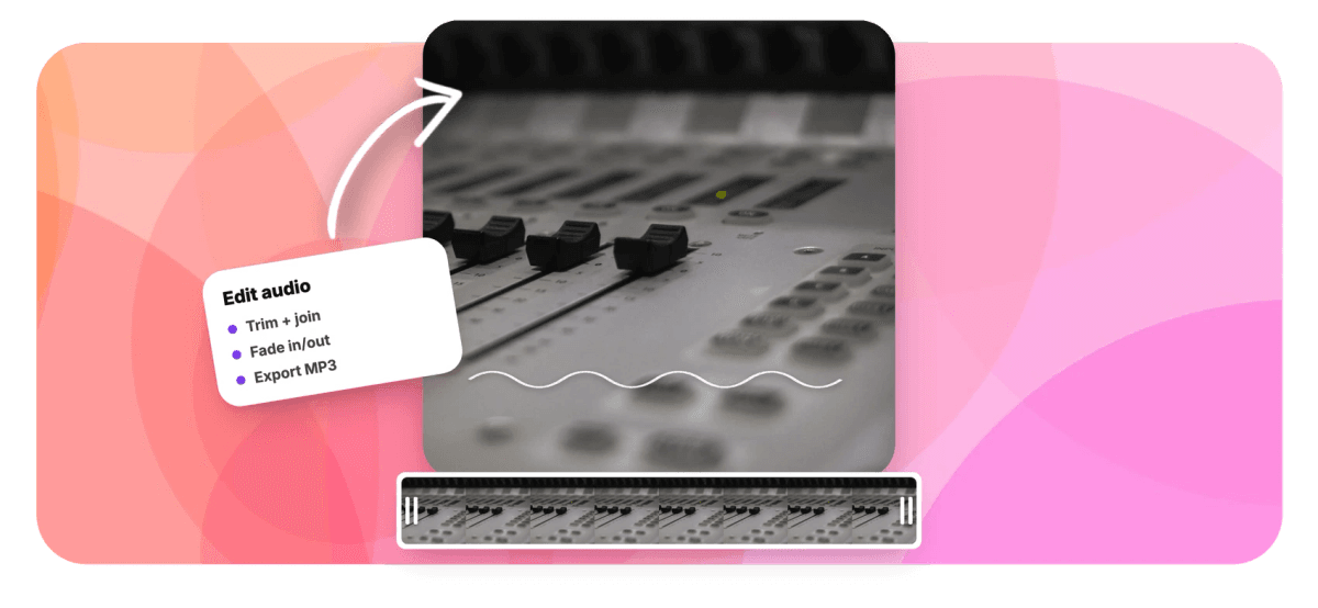 Hero - Online audio editor in the browser