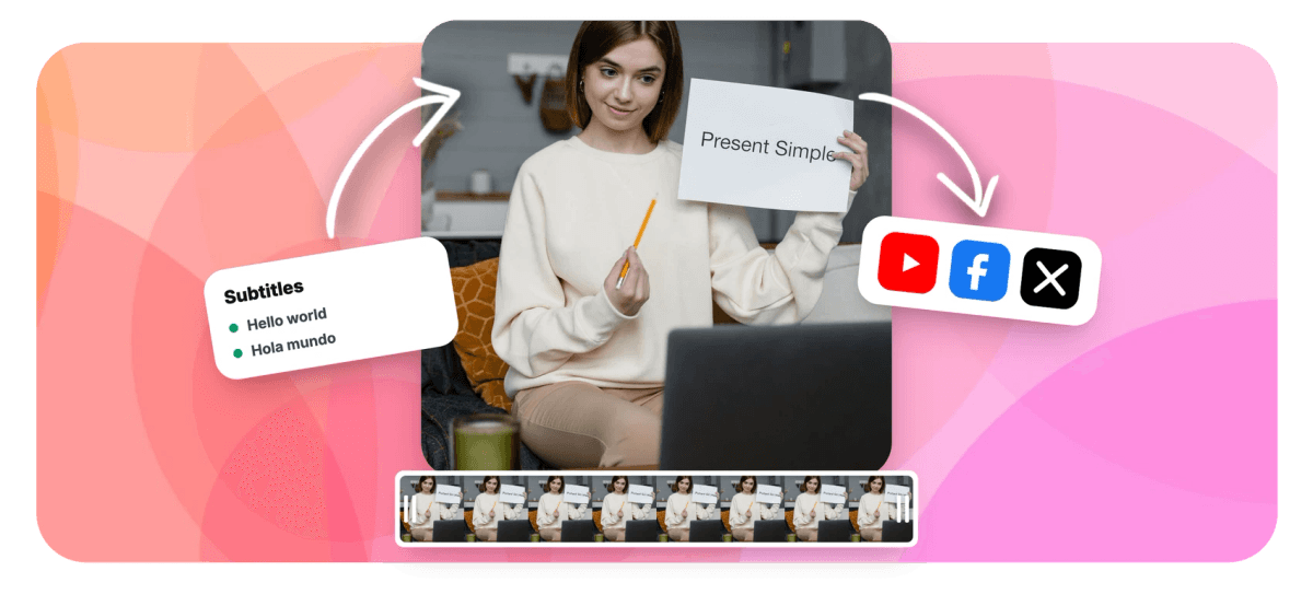 Hero - Bilingual dual-language subtitles on one video