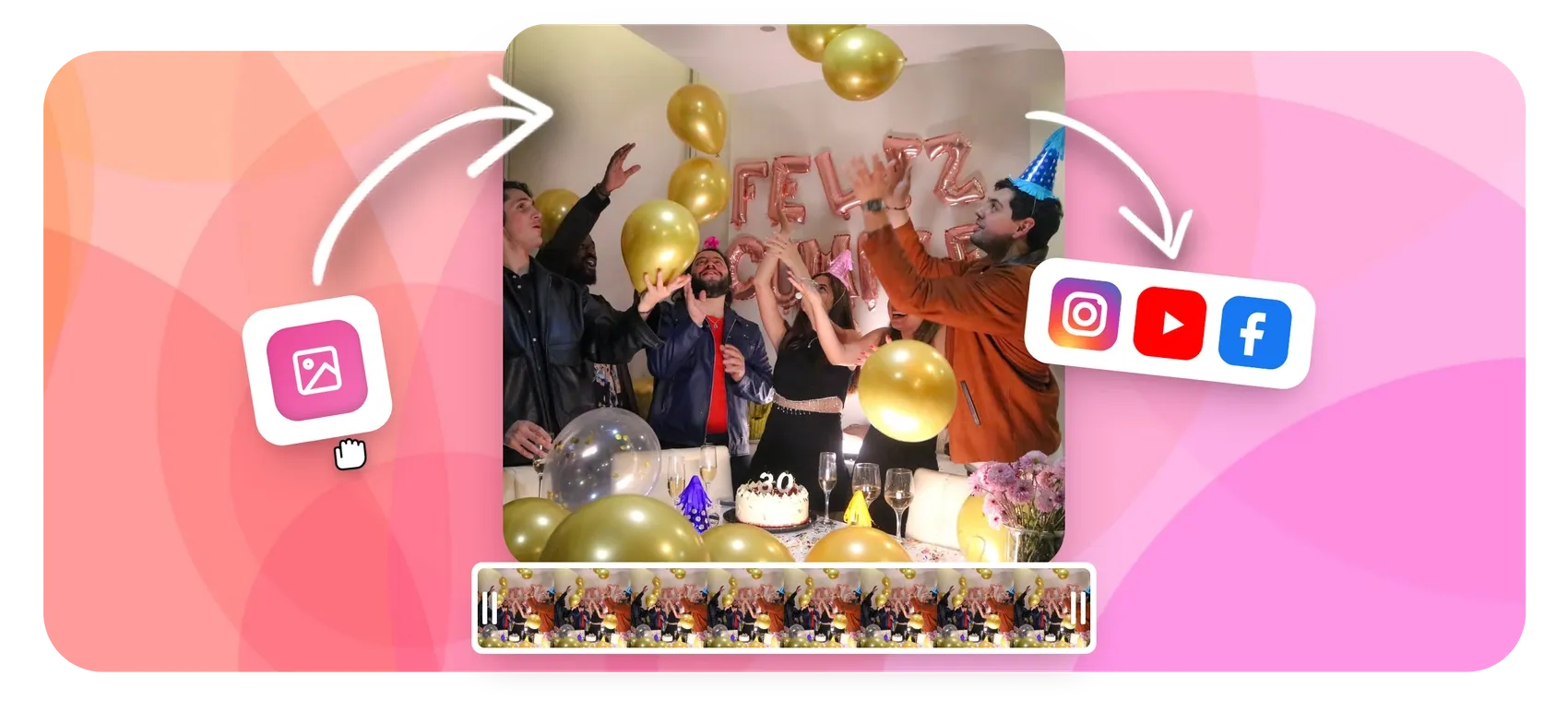 Birthday video maker