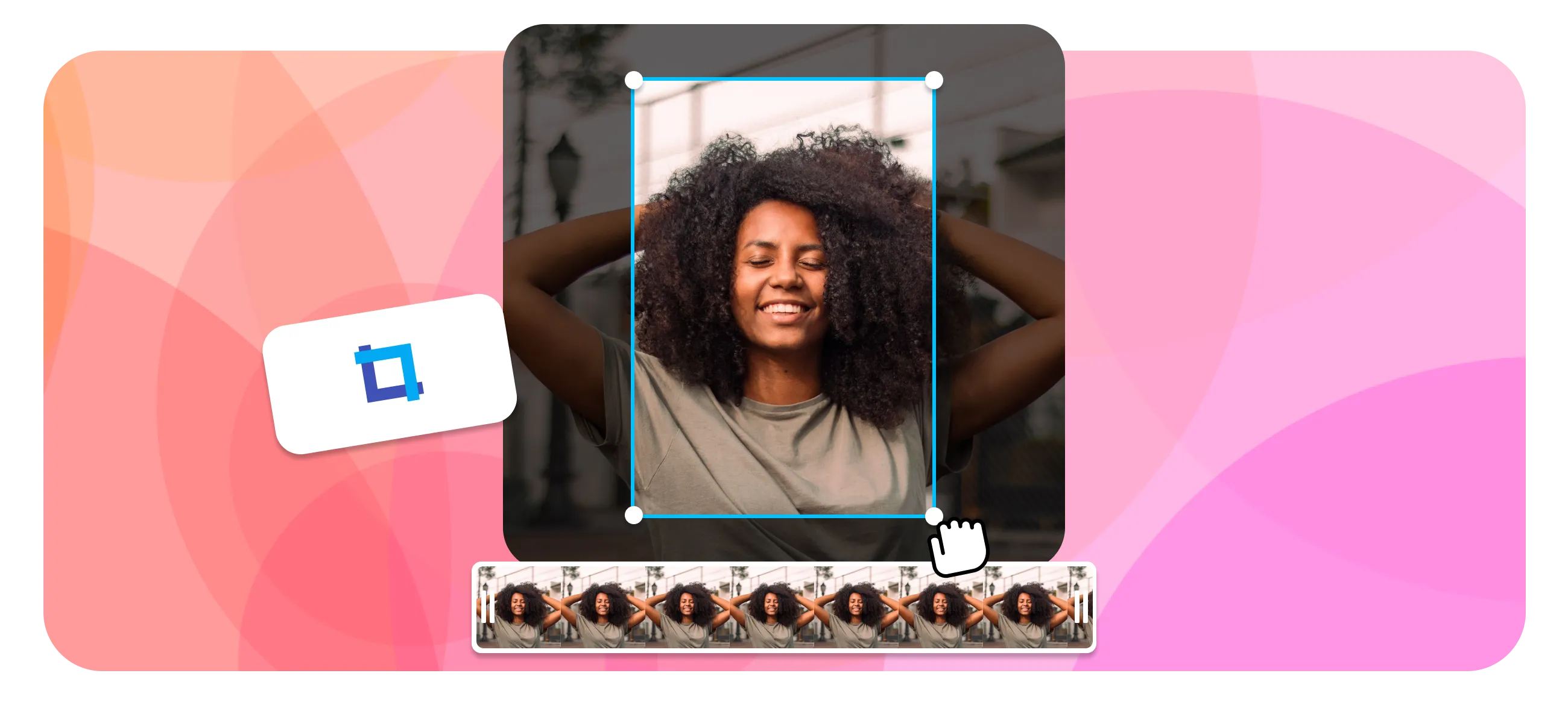 Resize a video online with EchoWave