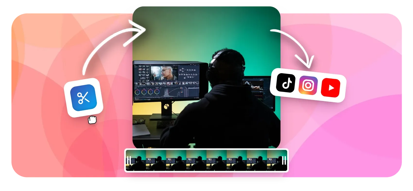 Cut video online to trim or remove sections