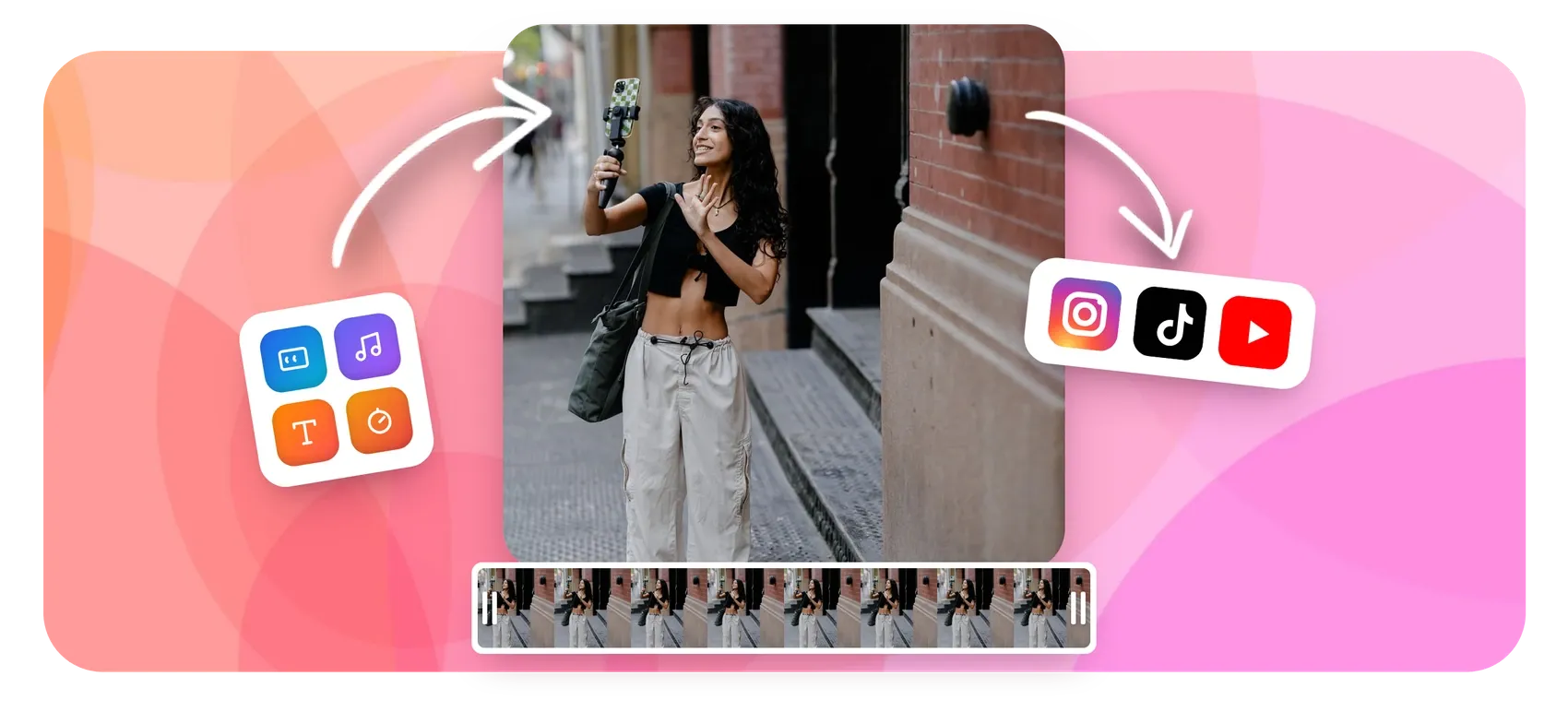 Instagram video editor for Reels, Stories and feed posts