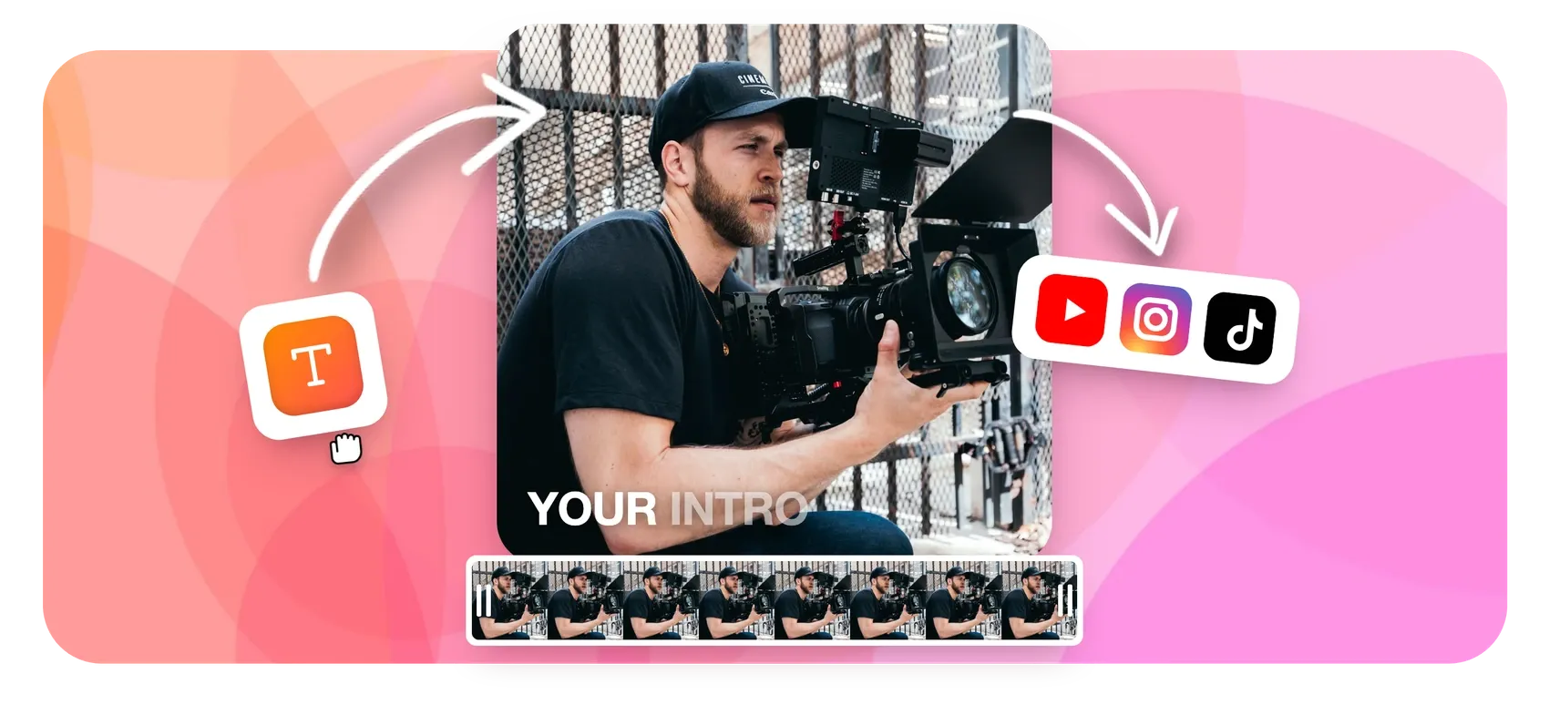 Intro maker for slick video openers and outros