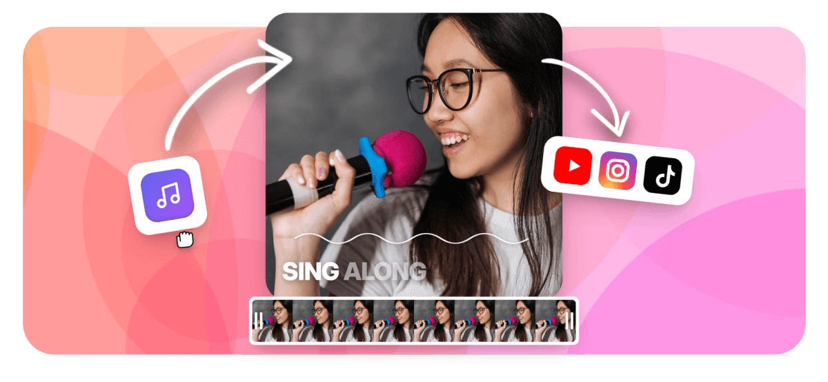 Hero - Karaoke video maker with word-synced lyrics