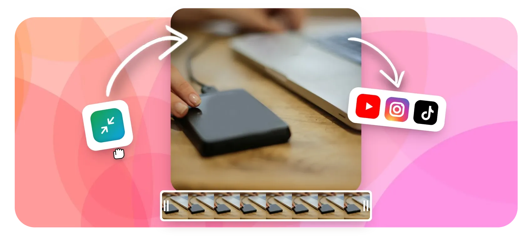 MP4 compressor that reduces file size without losing quality