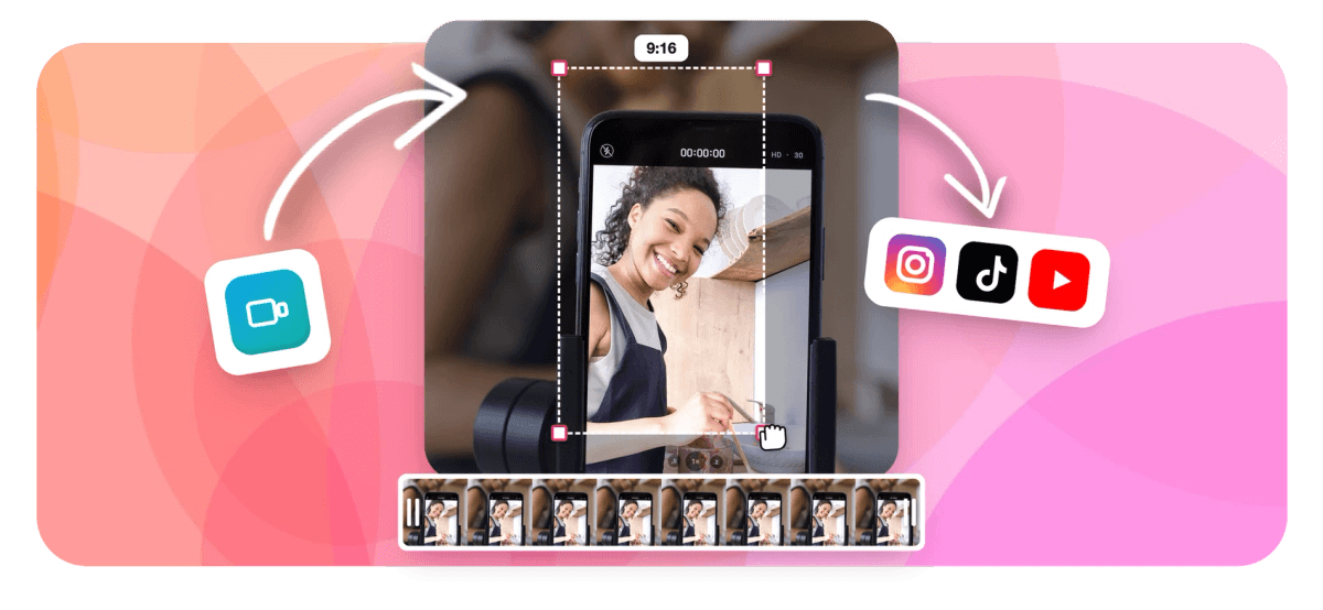 Hero - Reels maker for vertical 9:16 Instagram videos