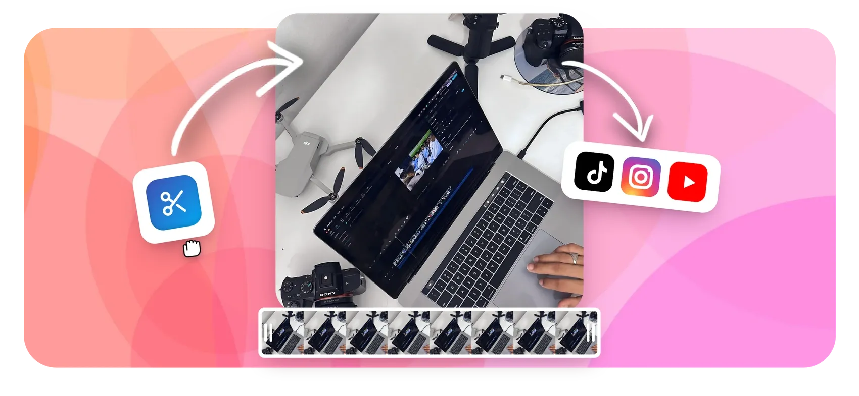 Video cutter that trims clips to the perfect length