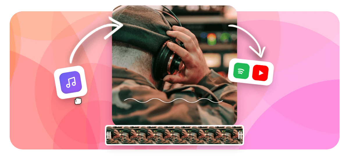 Hero - Video to audio converter saving clips as MP3 or WAV