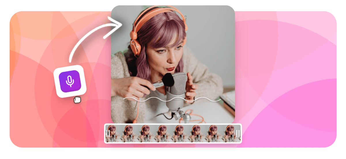 Hero - Online voice recorder with live waveform