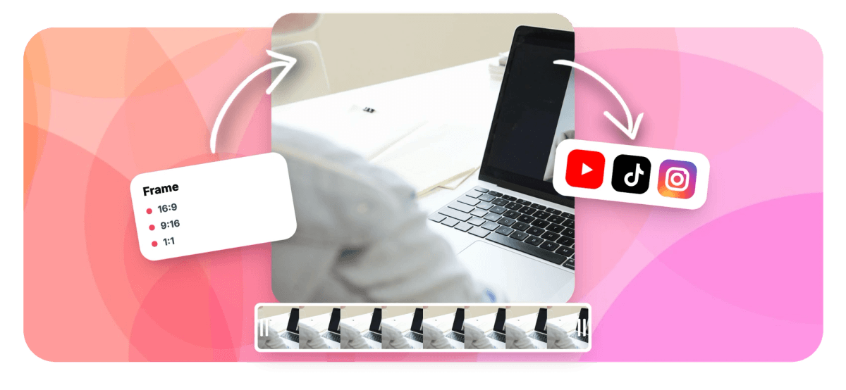 Hero - Webcam recorder online with mirror preview