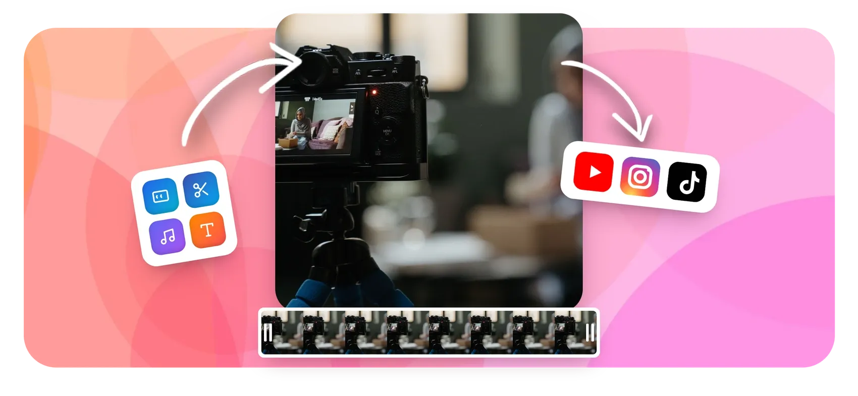 YouTube video editor for full length videos and Shorts